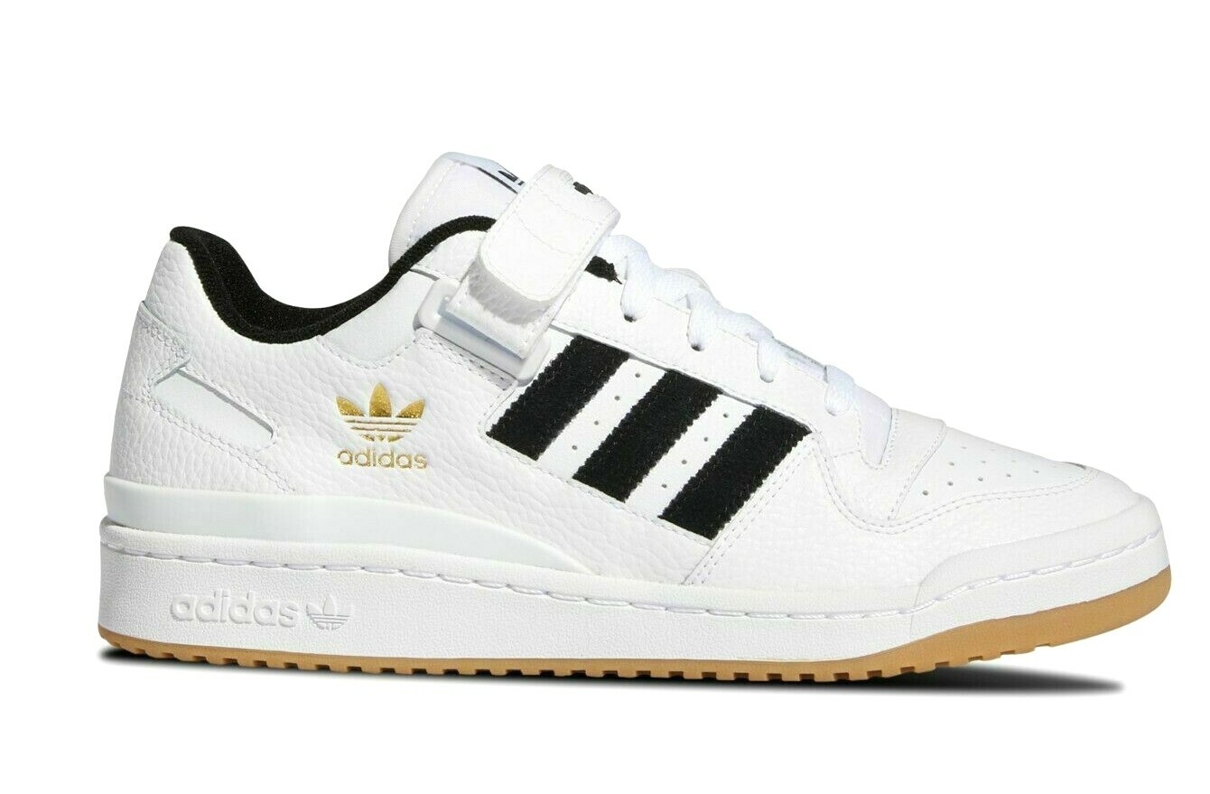 adidas forum gold white